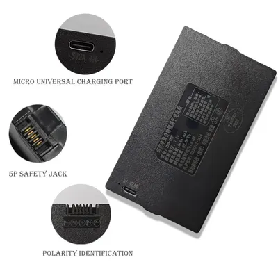 Smart Door Lock Battery 7.4V 5000mAh Lithium Polymer For Password Lock Face Fingerprint Recognition Lock