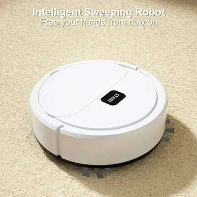 2025 Automatic Portable Mini Home Floor Robotic Vacuum Cleaner Wet Dry Three-In-One Sweeping Machine for Home