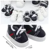 Labubu-Puppen-Sportschuhe, 4 x 1,8 cm, mehrere Stile zum Selbermachen für Labubu-Puppen, Leder-Stoffschuhe