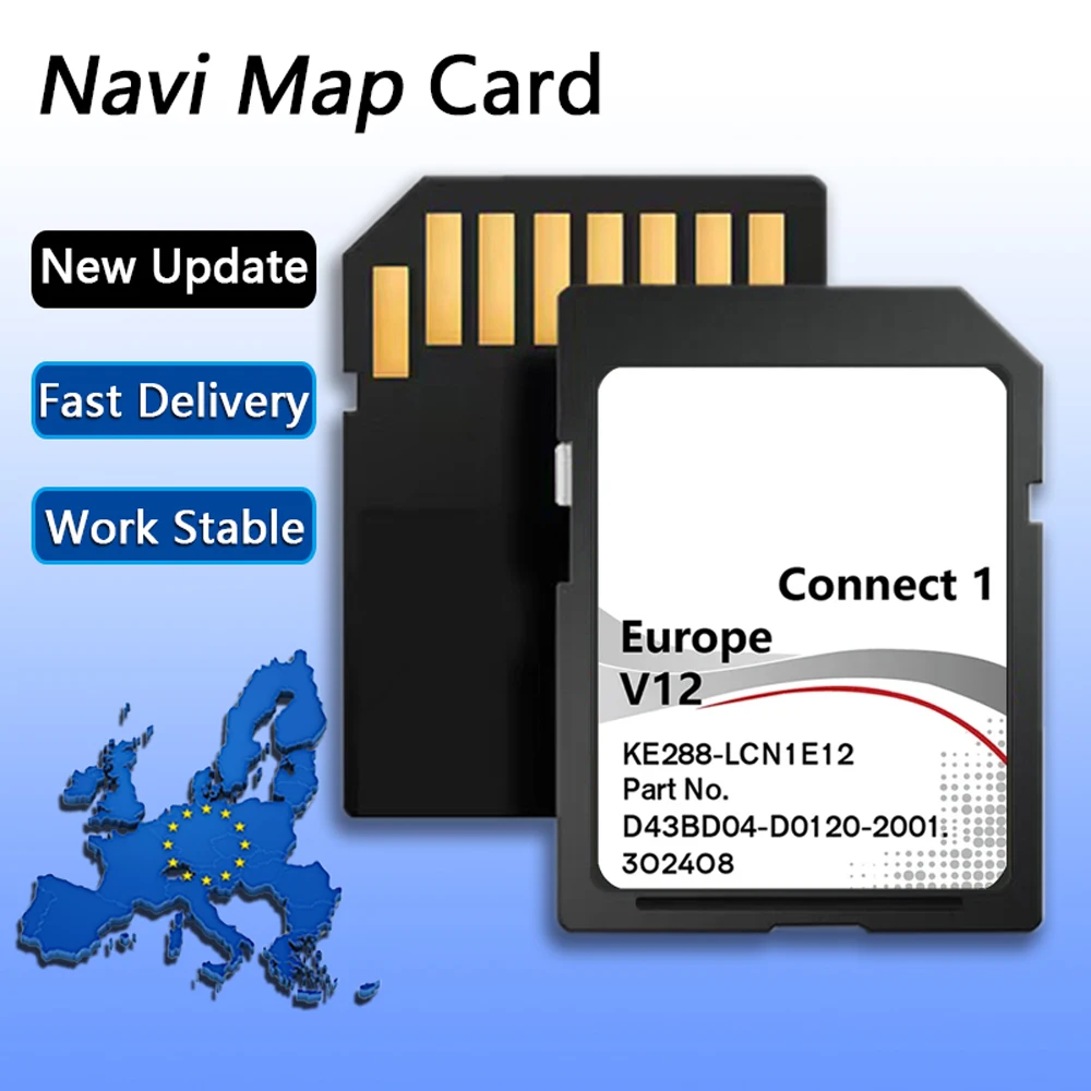 C1 V12 Connect 1 LCN 1 V12 Navi für Nissan Auto Karte SD Karte Europa UK Navigation Karte GPS Karte Neueste