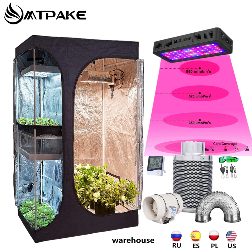 600D Wachsen zelt Komplette kit Growbox 2-in-1 Indoor Hydrokultur pflanzen Wachsen Zelt Für Gewächshaus Indoor für blume Pflanze Wachsen Image