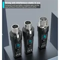 B04C-UHF Trasmettitore XLR wireless Trasmettitore e ricevitore XLR Ricevitore per microfono wireless per microfono dinamico Audio per chitarra