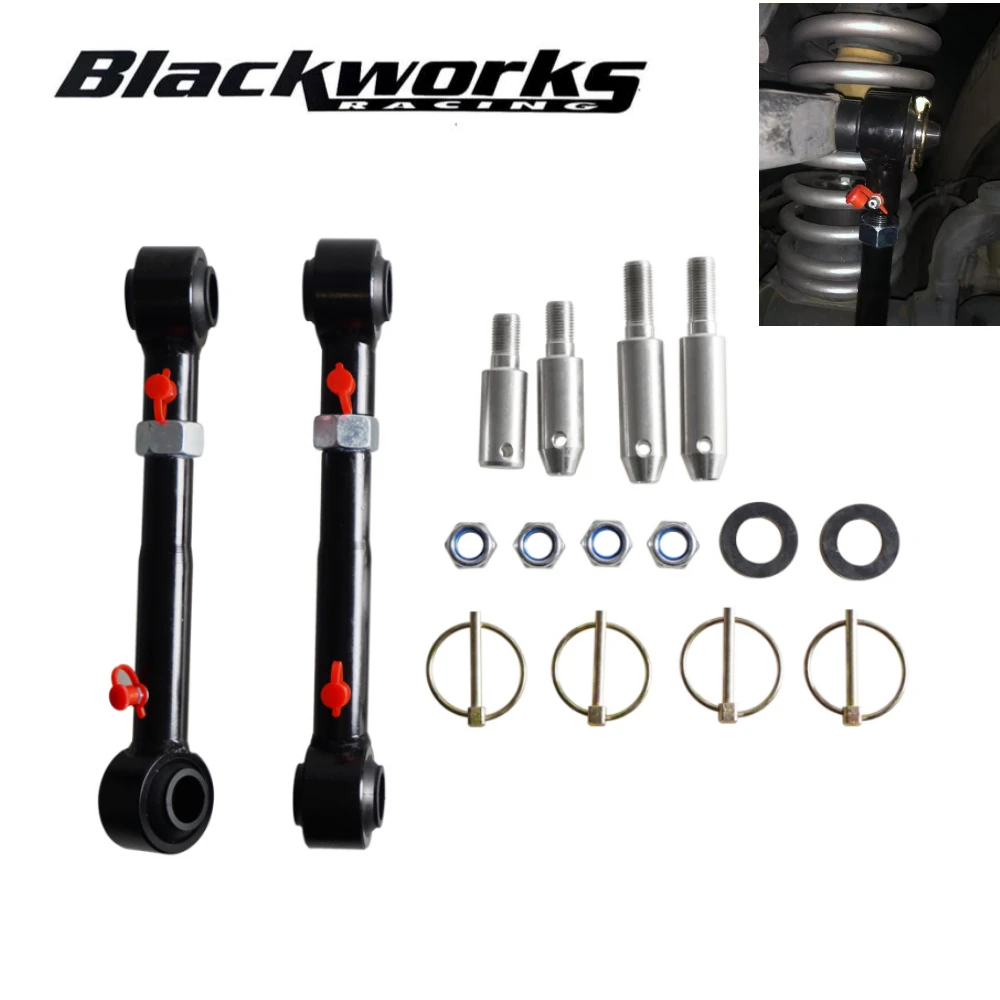 2,5–6 Zoll heben vordere Stabilisatorverbindungen trennen für Jeep Wrangler JK JKS 2/4 Türen 2007–2018 für Jeep JK Wrangler Rubics