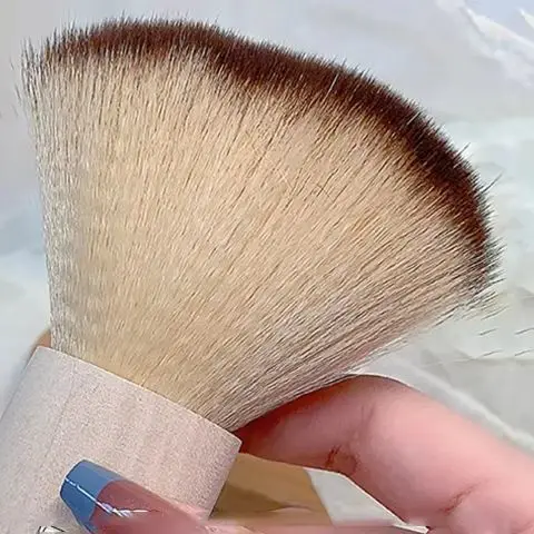 Runde Nagel Staub Pinsel Große-größe Entfernen Nagel Staub Pinsel Acryl UV Gel Polnisch Pulver Reinigung Werkzeug Maniküre Zubehör Image