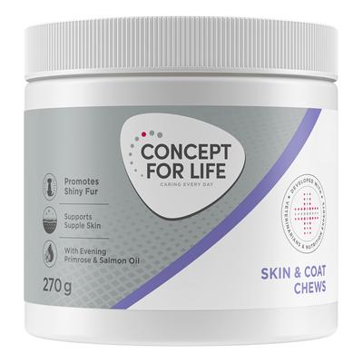 270g Skin & Coat Supplements Chews Concept for Life Dog Supplements