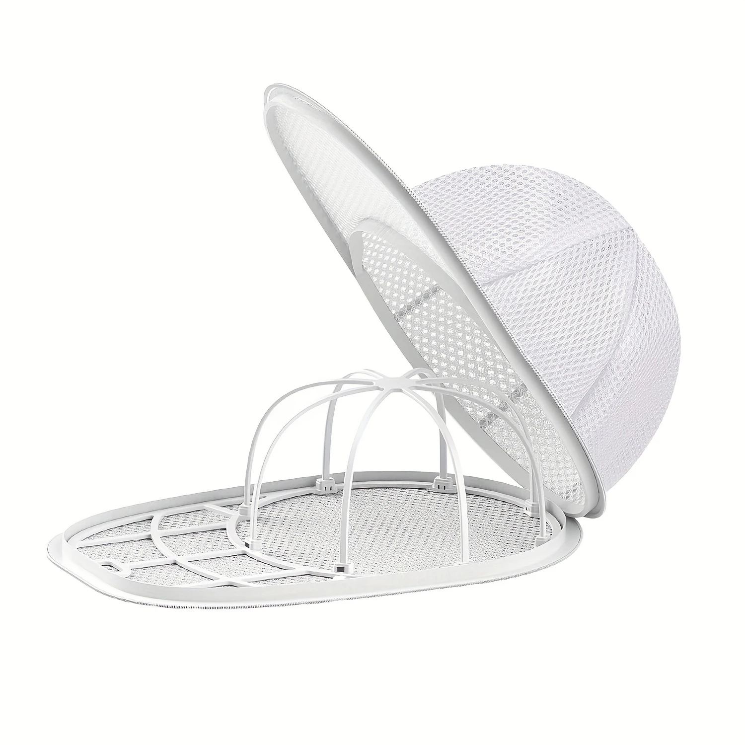 2Pcs/set Detachable hat washing bracket, household items, hat washing bag, anti deformation hat, sturdy protective bracket
