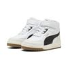 Sneaker PUMA "SHUFFLE DOWNTOWN MID AC+ PS", Gr. 34, schwarz (puma weiß, puma schwarz, vapor gray), Synthetik, sportlich, Schuhe