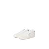 Sneaker JACK & JONES "JFWBOUNCE", Herren, Gr. 42, blau (weiß, navy), Lederimitat, Textil, kontrastfarbene Details, casual, Schuhe, mit Kontrastbesatz
