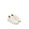 Plateausneaker MARC O'POLO "CORA", Damen, Gr. 40, weiß (sanftes weiß), Glattleder, unifarben, sportlich, Schuhe, Schnürschuh, Halbschuh, Klassik-Sneaker mit gepolstertem Schaftrand