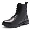 Schnürstiefelette ARA "CAMBRIDGE", Damen, Gr. 6 (39), schwarz, Glattleder, unifarben, klassisch,elegant, Schuhe, Business Stiefel in Bequemweite G (= weit)