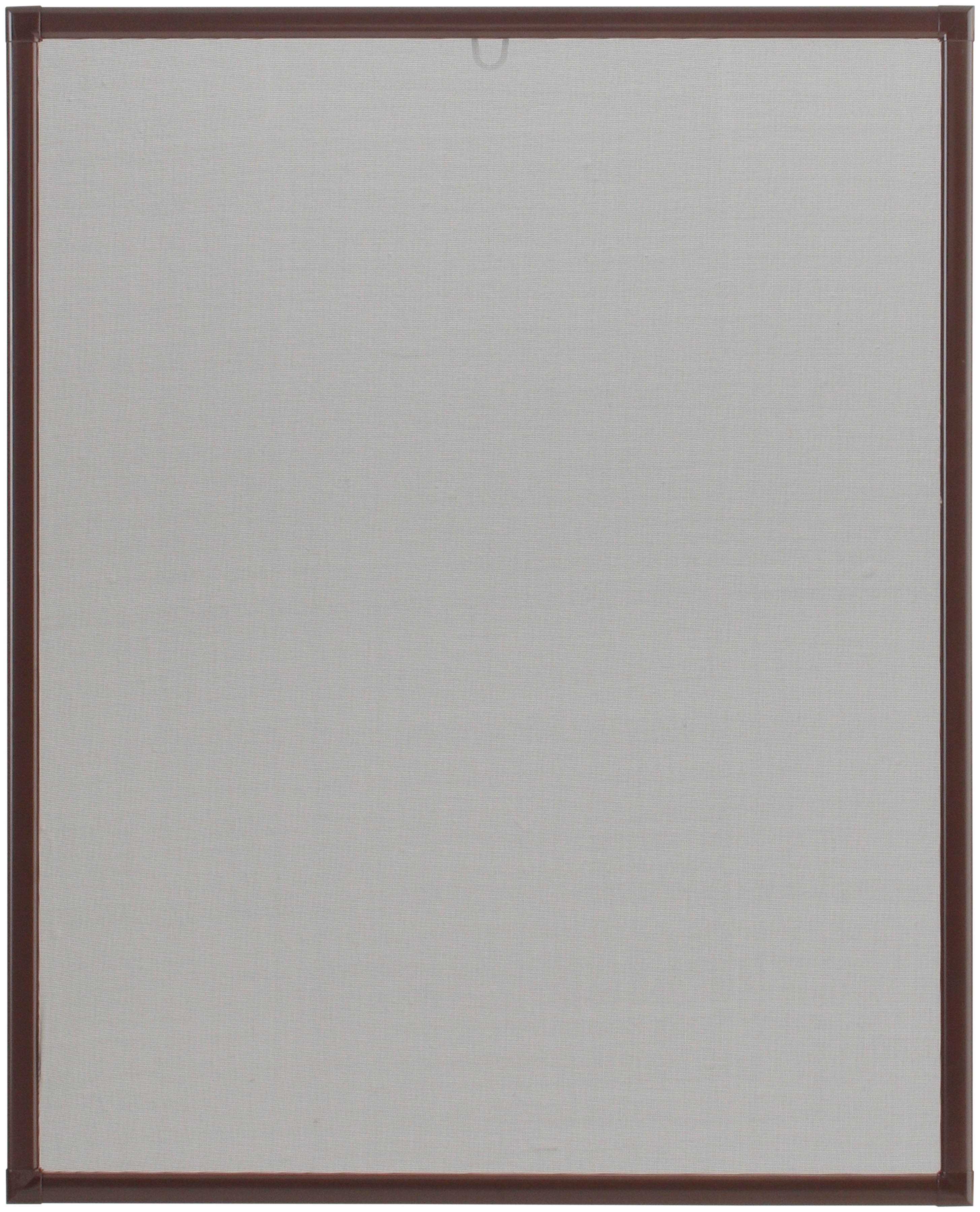 Insektenschutz-Fensterrahmen HECHT INTERNATIONAL "Basic", braun (rahmen: braun gewebe: anthrazit), B:80cm H:100cm, Insektenschutzgitter, BxH: 120x140 cm, kürzbar