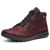 Schnürboots ARA "TORONTO", Damen, Gr. 5,5 (38,5), rot (weinrot), Textil, unifarben, sportlich, Schuhe, Snowboots, Winterstiefel mit Gore-Tex und Weite sehr weit