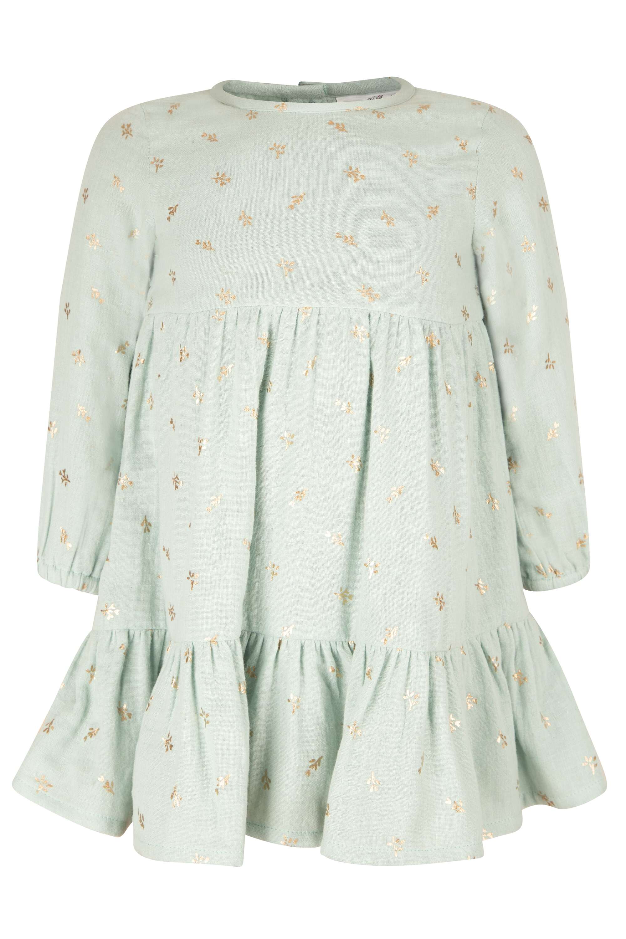 Sommerkleid HAPPY GIRLS "dress", Mädchen, Gr. 110, EURO-Größen, blau (light blau), Stoff, 100% Baumwolle, normal, Kleider Image