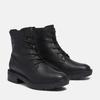 Schnürboots TIMBERLAND "BRIMFIELDMID LACE UP BOOT", Gr. 37,5, schwarz (schwarz full grain), Leder, sportlich, Schuhe, Winterstiefel, Schnürstiefel, Winterschuhe