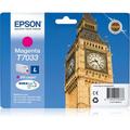 Epson T7033 Tintenpatrone Big Ben, Singlepack magenta, klein
