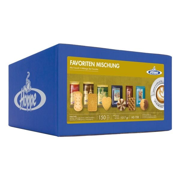 Hoppe Gebäck »Favoriten Mischung« 150 Stück einzeln verpackt Image