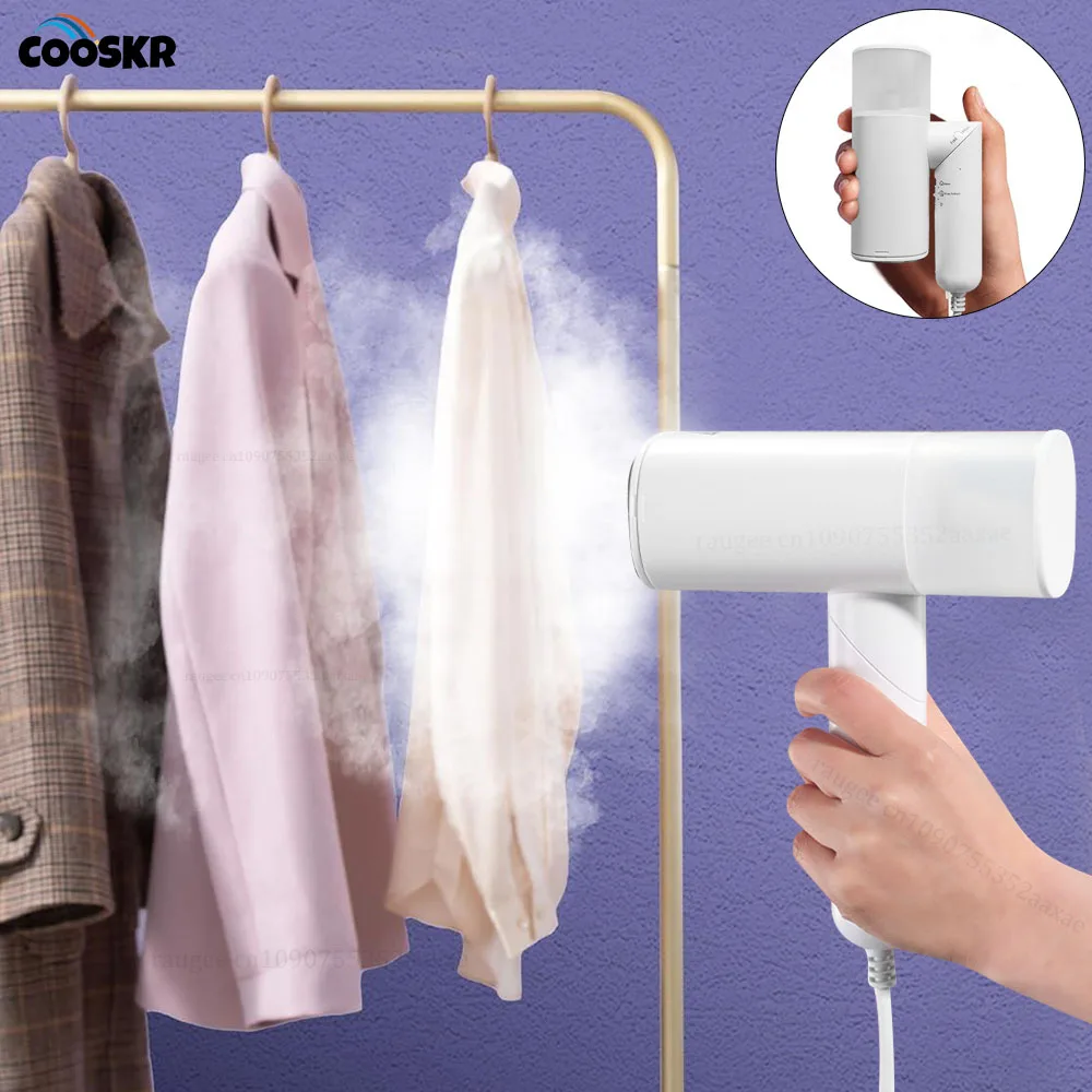 Vapeur portatif pliable, fer à repasser pour vêtements, Machine à repasser les vêtements, vapeur électrique pour la maison et les voyages
