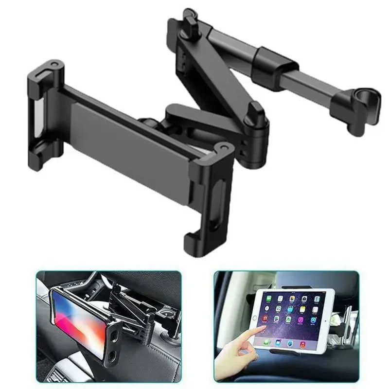 Auto Halter Für 4,7-13 in Tablet & Telefon Halter Rücksitz Kopfstütze Montage Halter Zubehör iPad Pro 12,9'' Image