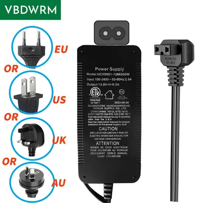 Replacement Power Adapter for 12V Fridge Portable Freezer 110-240V AC Power Cord Charger for EUHOMY12V Car Freezer and more