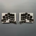 Tastiera Totem Split Kit tastiera divisa wireless Bluetooth dual-mode sostituibile a caldo Kit tastiera da gioco ergonomica personalizzata