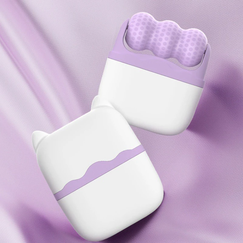 2-in-1-Eisroller für das Gesicht – Dual-Head-Kühl- und Massagegerät zur Hautpflege, Rötungslinderung und Gesichtsbehandlung ​ ​ Image