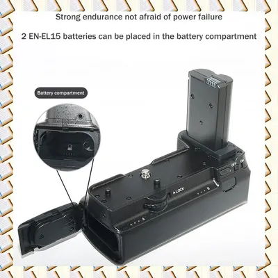 A14M MB-N10 SLR Camera Handle Vertical Battery Grip Holder Anti-Shake Handle For Nikon Z6 Z7 Mirrorless Camera