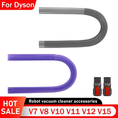 Dryer Vent Cleaner Kit Flexible Crevice Tool for Dyson V7 V8 V10 V11 V12 V15Cordless Vacuum Cleaner Hose Attachment Lint Remover
