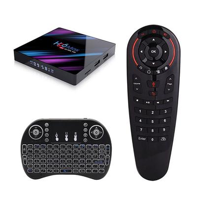 H96 Max Smart Android 9.0 TV Box RK3318 Quad Core 64 Bit UHD 4K VP9 H.265 2GB / 16GB 2.4G / 5G WiFi BT4.0 HD Media Player TV Box