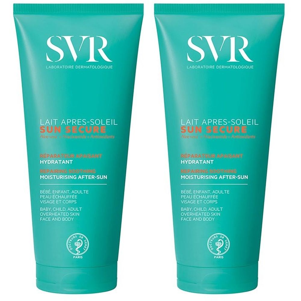 SVR Sun Secure Lait Apres Soleil 2x200 ml Crema