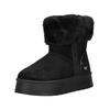 Stiefelette MUSTANG SHOES "Mustang Shoes Stiefelette Lederimitat/Textil", Damen, Gr. 36, schwarz, Lederimitat, Textil, casual, Schuhe