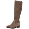Stiefel PAUL GREEN "Paul Green Stiefel Veloursleder", Damen, Gr. 40,5, braun, Veloursleder, casual, Schuhe