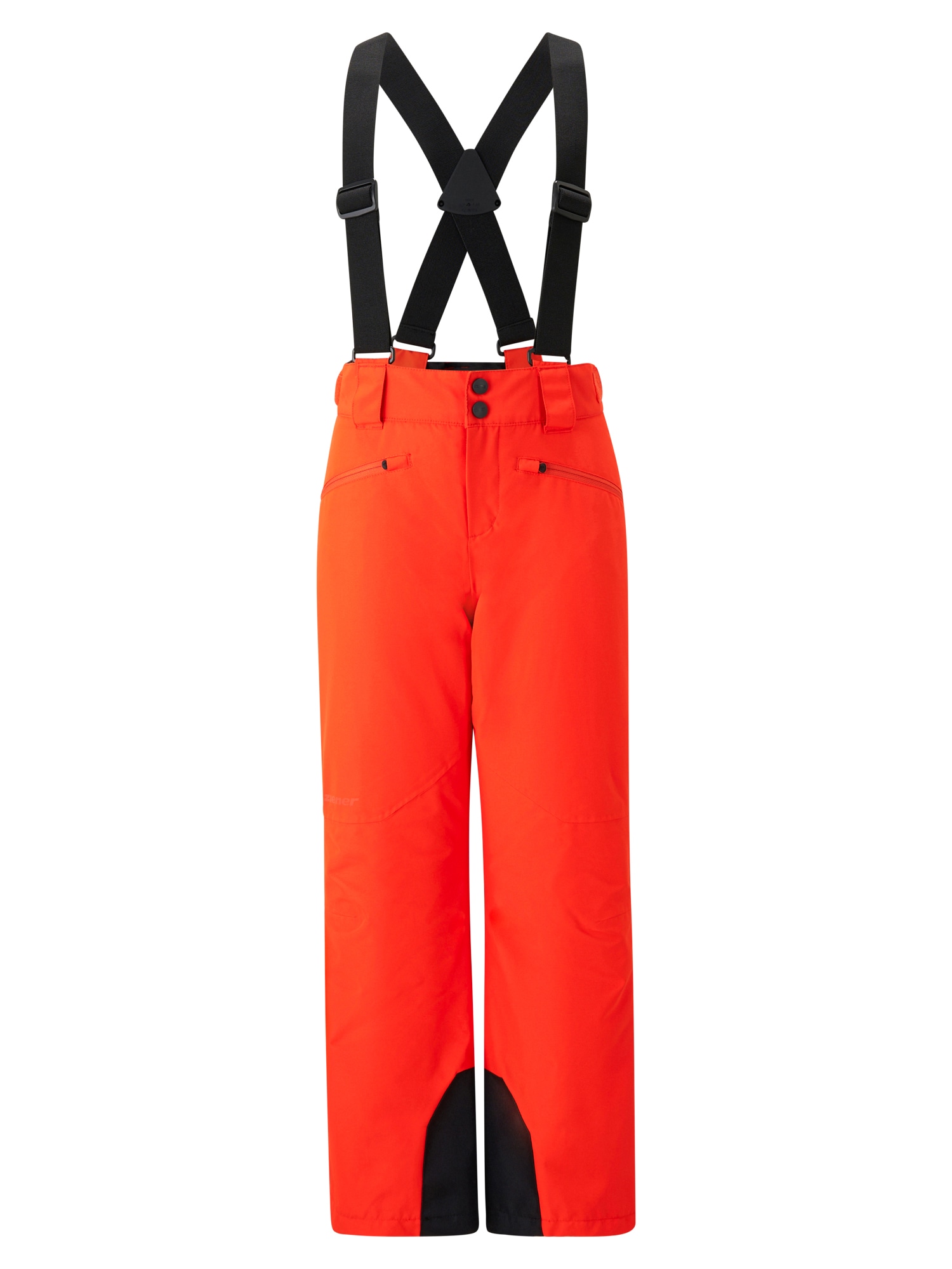 Skihose ZIENER "AXI-Z pants junior", Kinder, Gr. 140, EURO-Größen, orangerot, Obermaterial: 100% Polyester; Futter: 100% Polyamid; Wattierung: 100% Polyester, Hosen Image