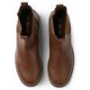 Stiefel MCS "MCS ankle boots M9E Chelsea", Herren, Gr. 44, Normalschaft, beige (schwarz camel), Obermaterial: 100% Polyurethan, Schuhe