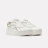 Sneaker REEBOK CLASSIC "REEBOK COURT ADVANCE SURGE", Gr. 40,5, chalk, chalk, braun, Leder, Synthetik, sportlich, Schuhe