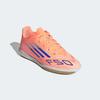 Fußballschuh ADIDAS PERFORMANCE "F50 CLUB KIDS IN", Gr. 31, beam orange, lucid blau, cloud weiß, Synthetik, sportlich, Schuhe, geeignet als Hallenschuhe