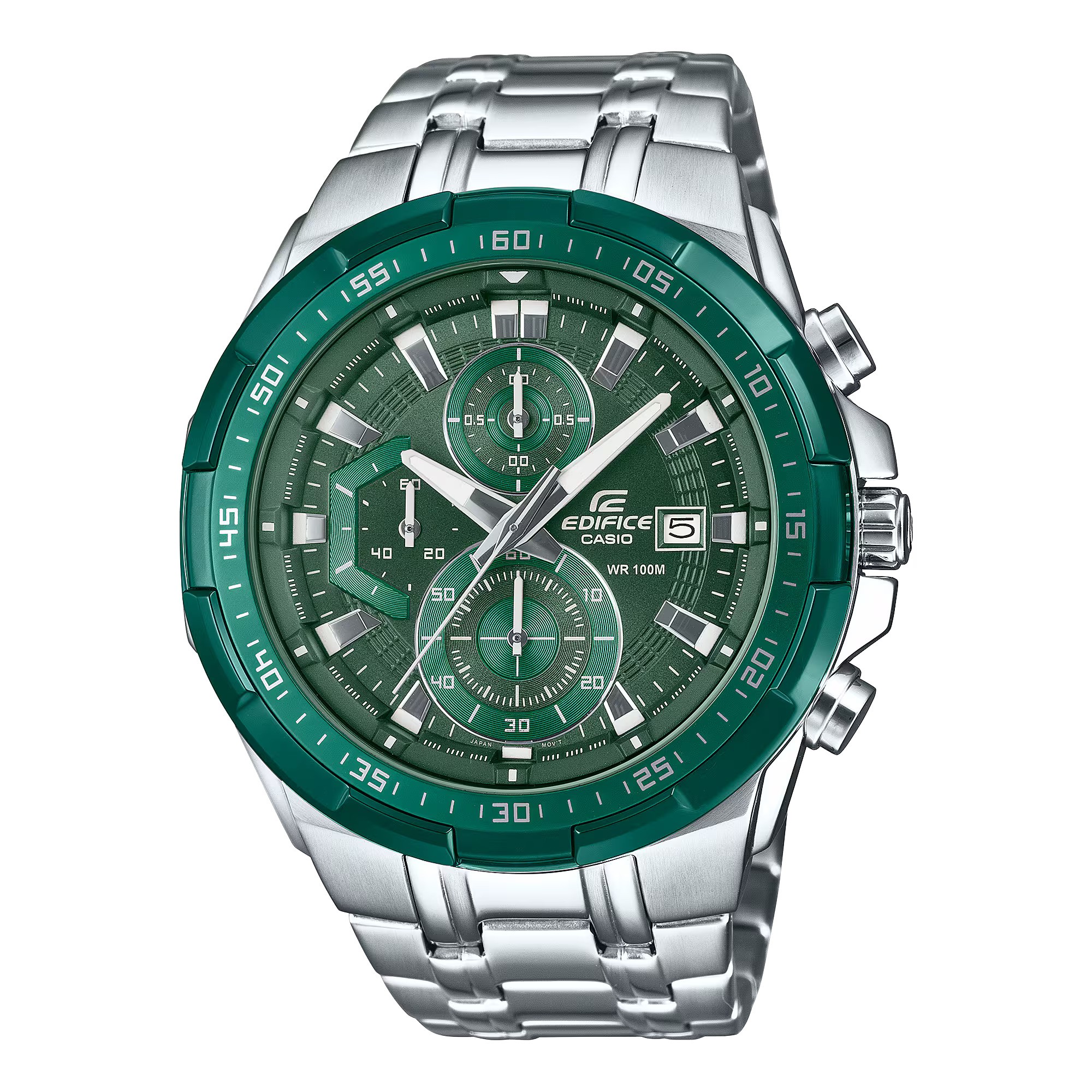 Casio Edifice Herren Silber Uhr EFR-539DE-3AVUEF Image