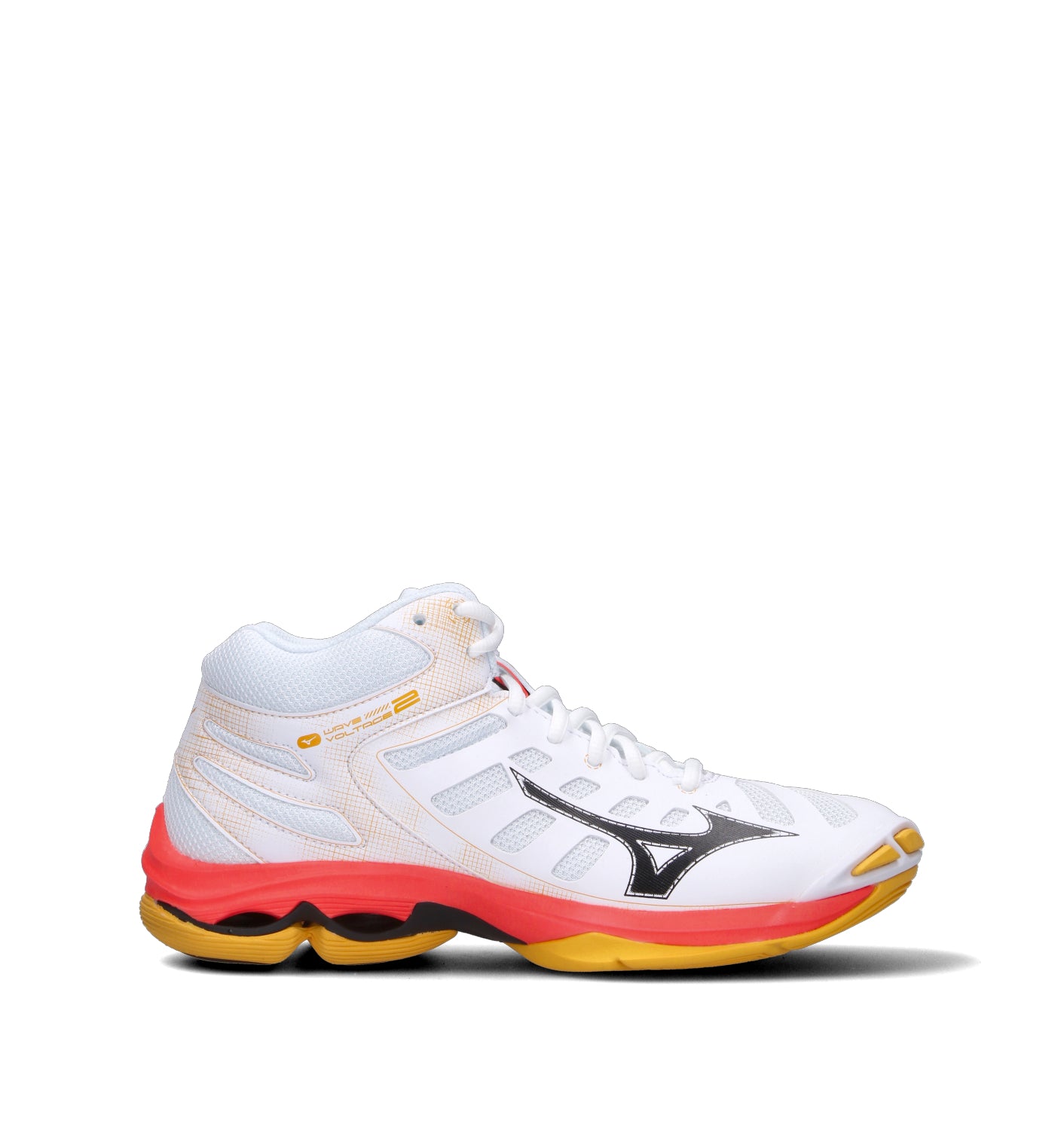 MIZUNO WAVE VOLTAGE 2 MID Scarpa pallavolo donna bianca