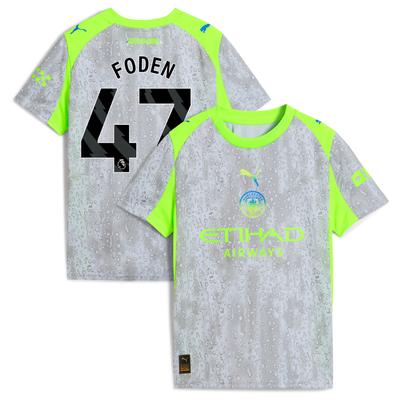 Manchester City PUMA Ausweichtrikot 2025-26 - Kinder mit Aufdruck Foden 47 Image