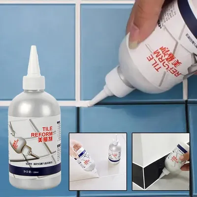 Ceramic tile sealant Waterproof White Tile Refill Grout Pen Mouldproof Filling Agent Wall Porcelain Bathroom Paint Cleaner Tile