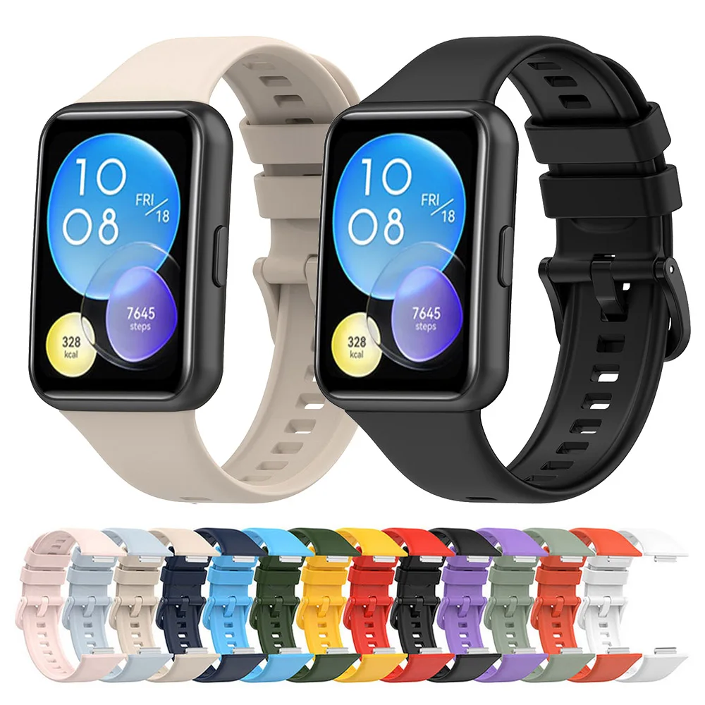 Silikon-Armband für Huawei Watch Fit 2 Fit 2 Active Smart Watch Band Image