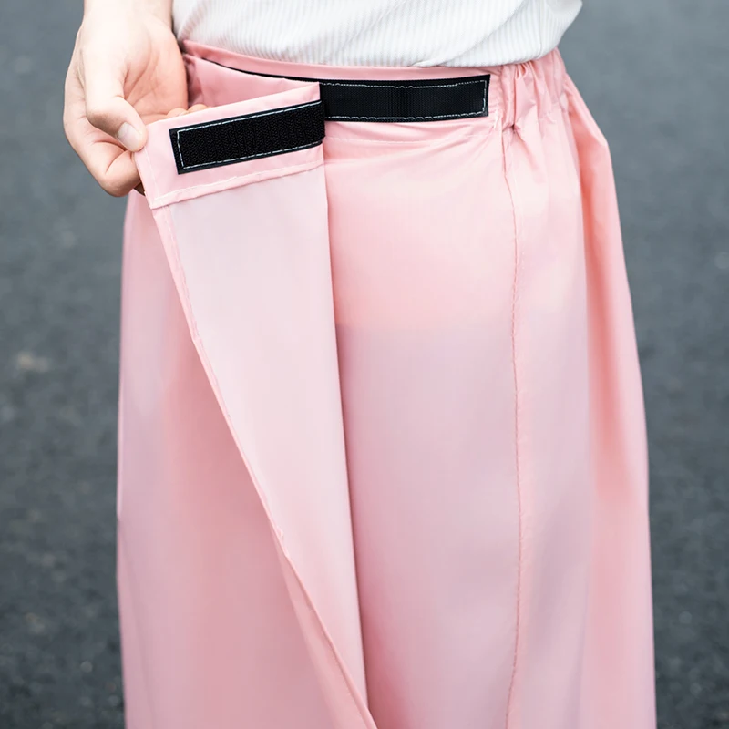 Jupe pantalon imperméable pour hommes et femmes, jupe de pluie pour voiture électrique, batterie de voiture, une pièce, imperméable pour cyclisme, randonnée en plein air
