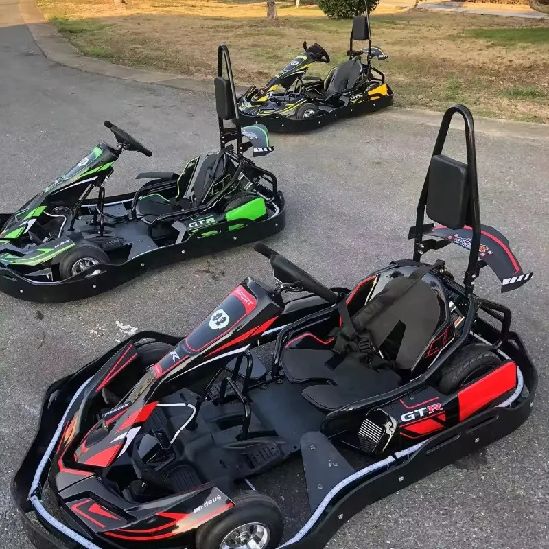 Günstige Hochgeschwindigkeits-Gokarts, elektrisches Go-Kart, Kart-Autos zum Verkauf, Racing-Buggy-Gokart Image