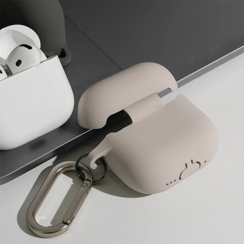 Silikonhülle für Apple AirPods 3. Generation Hülle Drahtlose Kopfhörerabdeckung Schutzhülle Stoßfeste Abdeckung Kopfhörerzubehör Image
