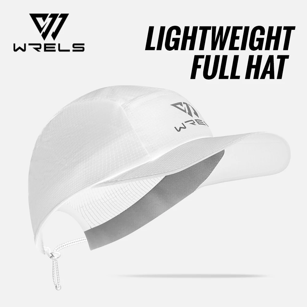 WRELS Berretto da corsa Berretto da tennis con tesa in rete leggera Cappello da protezione solare traspirante ad asciugatura rapida Berretto da baseball con protezione UV regolabile