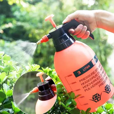 3L Watering Can Pressure Garden Sprayer Irrigation Pump Pressure Spray Bottle for Lawn Garden Care Manual Pressure Sprayer