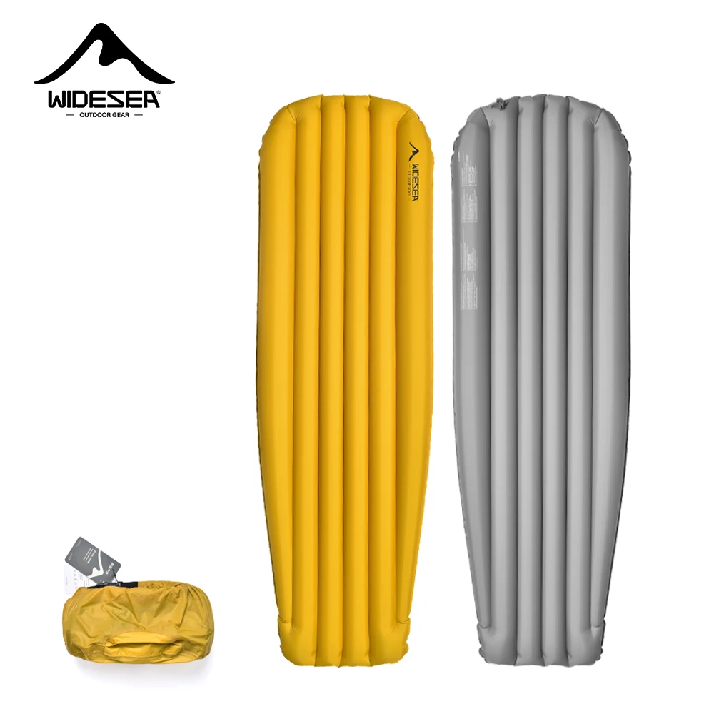 Widesea Camping aufblasbare Matratze R8 Ultraligt Air Matt Outdoor-Schlafmatte Selbstaufblasendes Luftbett Touristenausrüstung Zubehör Image
