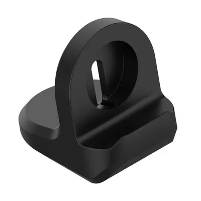 Silicone Watch Wireless Charger Stand Protective Cover For Apple Watch iWatch Desktop Chaeging Base Holder For Home Office Use