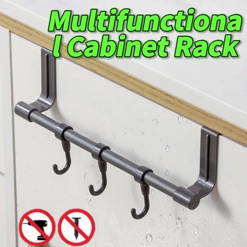 1/2 stücke Edelstahl Handtuch Bar Schrank Tür Handtuch Hängen Bar Edelstahl Bad Küche Schrank Tür Handtuch Wischen Racks