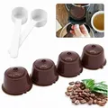 1/3 pz Capsule di Caffè Riutilizzabili Filtro Tazza Compatibile Sapore Adattatore Riutilizzabile Nescafè Dolce Gusto Macchina Pod Kit Compatibile
