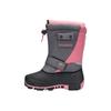 Winterboots KANGAROOS "KANGA-BEAN II", Damen, Gr. 30, steel grau, dusty rose, Synthetik, Textil, sportlich, Schuhe, Snowboots, Winterboots, Winterschuhe, herausnehmbarer Innenschuh